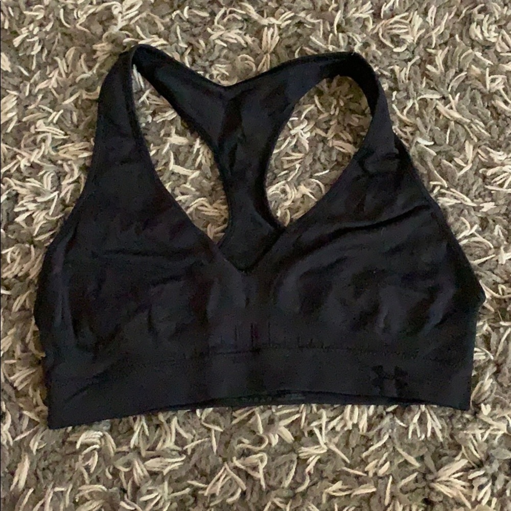 Black Under Armour Sports Bra